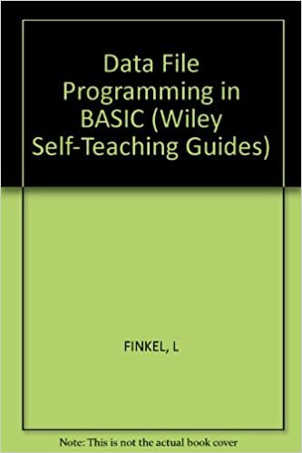 Data File Programming in BASIC (Self-teaching Guides)