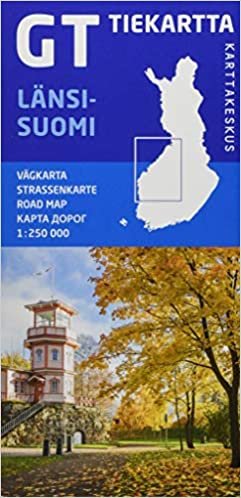 Finland West / Länsi-Suomi Road map