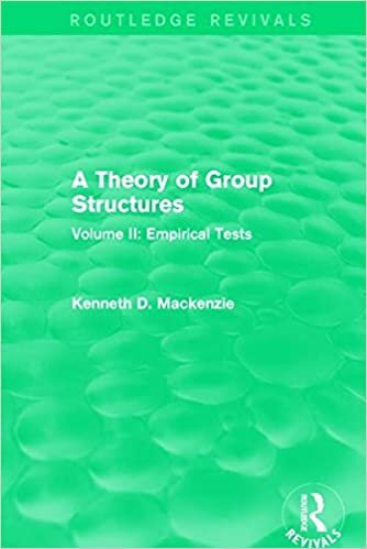 A Theory of Group Structures: Volume II: Empirical Tests: 2