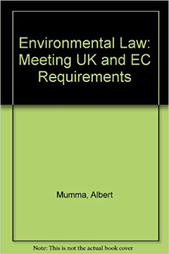 Environmental Law: Meeting Uk and Ec Requirements