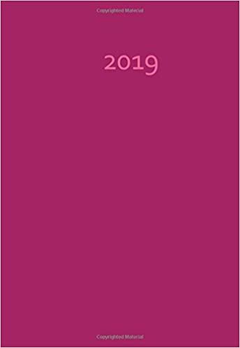 Mini Kalender 2019 - HIMBEERE - ca. A6 - 1 Woche pro Seite