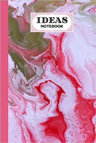 Ideas Notebook: Marbled Pink Cover Ideas Notebook, Ideas Journal/Mini Ideas Notebook/Pocket Idea Log Book 120 Pages - Size 6" x 9" by Heinz-Georg Reichel