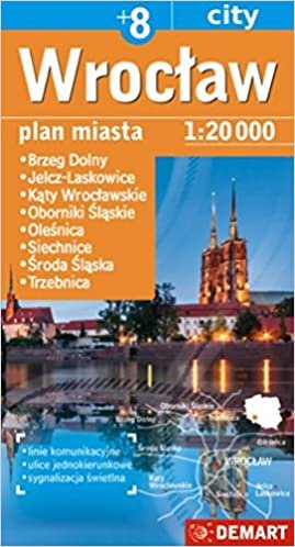 Wroclaw plan miasta 8+ 1:20 000