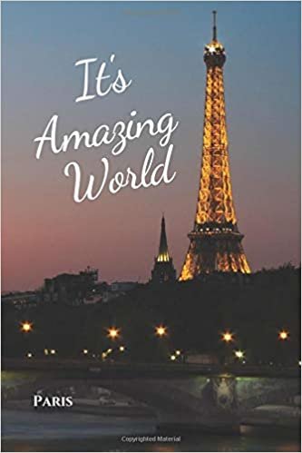 It's Amazing World: Travel Notebook, Travel Lifestyle Journal, Explore the World Diary (6" x 9", 110 Pages, Lined Pages) indir
