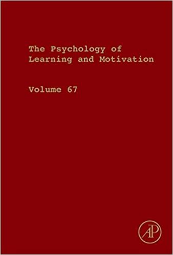 Psychology of Learning and Motivation: Volume 67