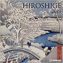 2019 Hiroshige Calender - Art Calender - 30 x 30 cm