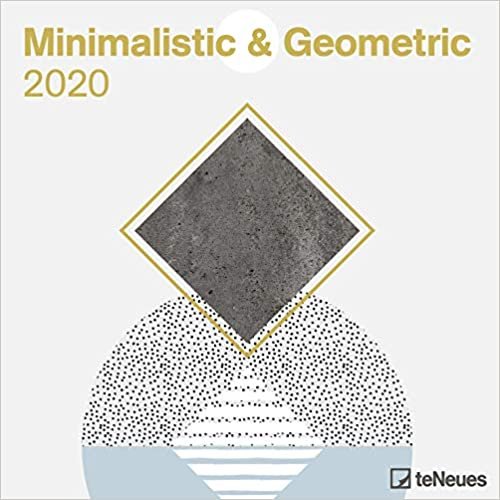 Minimalistic & Geometric 2020 Square Wall Calendar indir