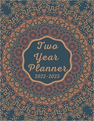 Two Year Planner 2022 - 2023: Weekly Monthly Planner 8.5x11 inch Two year 2022 and 2023- Large pages for Planners to Note, Scheduling, Organizing indir