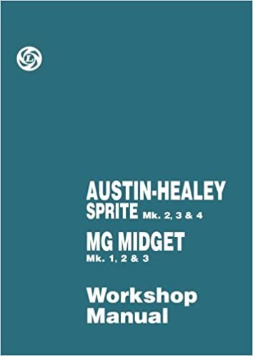 AUSTIN-HEALEY SPRITE Marks 2, 3 & 4  MG MIDGET Marks 1, 2 & 3 Workshop Manual: Workshop Manual (Official Workshop Manuals) indir
