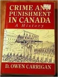 Crime & Punishment in Canada (Oxford)