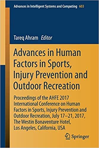 Advances in Human Factors in Sports, Injury Prevention and Outdoor Recreation (Advances in Intelligent Systems and Computing)