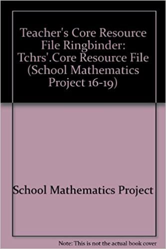 Teacher's Core Resource File Ringbinder (School Mathematics Project 16-19): Tchrs'.Core Resource File