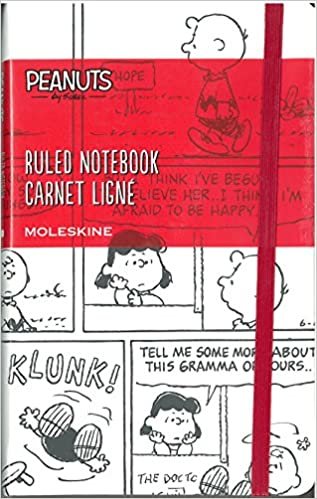 Moleskine Large Peanuts White Limited Edition Hard Ruled Notebook indir