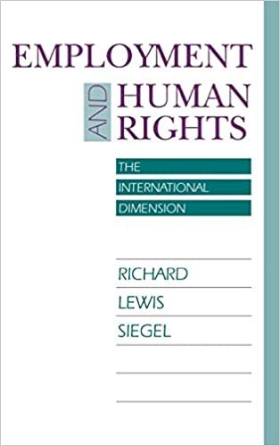 Employment and Human Rights: The International Dimension (Pennsylvania Studies in Human Rights)