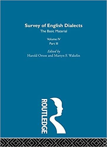 Survey of English Dialects: 3