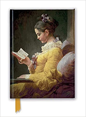 Jean-Honoré Fragonard: Young Girl Reading (Foiled Journal) (Flame Tree Notebooks)