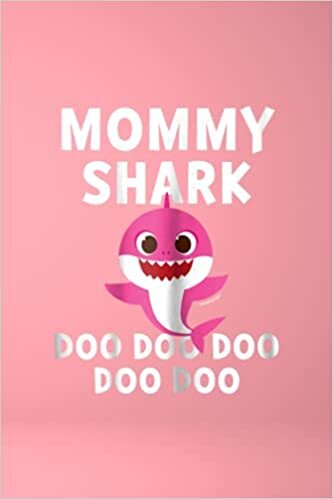 Scuba Diving Notebook - Womens Pinkfong Mommy Shark Official