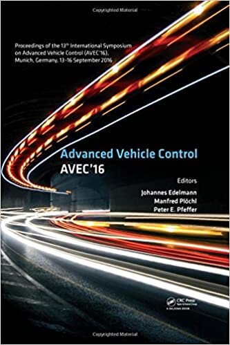 Advanced Vehicle Control: Proceedings of the 13th International Symposium on Advanced Vehicle Control (AVEC'16), September 13-16, 2016, Munich, Germany
