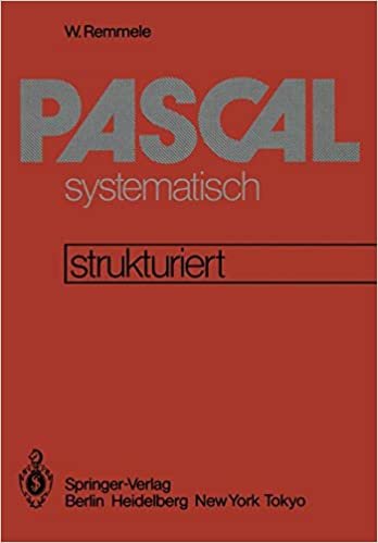 Pascal systematisch: Eine strukturierte Einführung
