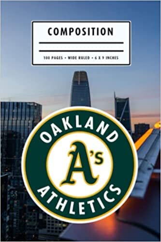 Weekly Planner Composition : Oakland Athletics Notebook- To My Baseball Son , To My Baseball Dad - Baseball Notebook #20