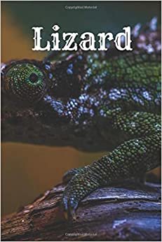 Lizard: Perfect for Kids... Notebook with Animals for Kids, Notebook for Drawing and Writing (110 Pages, Blank, 6 x 9)