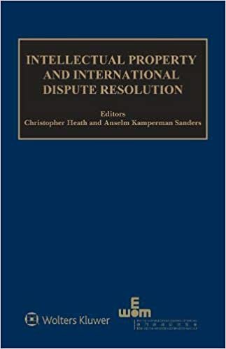 Intellectual Property and International Dispute Resolution (Ieem and International Intellectual Property Law) indir