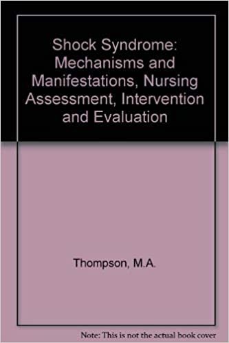 Shock Syndrome: Mechanisms and Manifestations, Nursing Assessment, Intervention and Evaluation