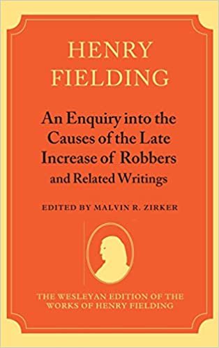 An Enquiry Into the Causes of the Late Increase of Robbers and Related Writings (The Wesleyan Edition of the Works of Henry Fielding) indir