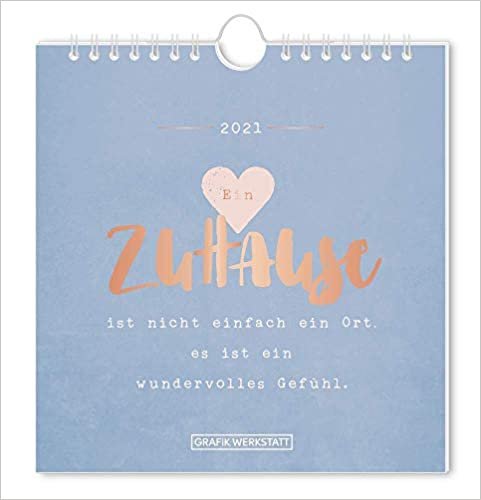 Postkartenkalender 2021 "Zuhause" indir