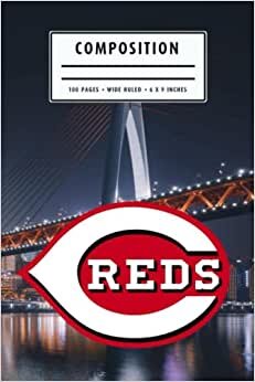 New Year Weekly Timesheet Record Composition : Cincinnati Reds Business Notebook | Christmas, Thankgiving Gift Ideas | Baseball Notebook #5