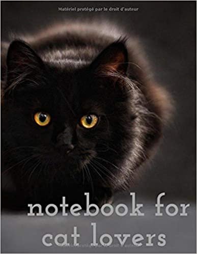 notebook for cats lover