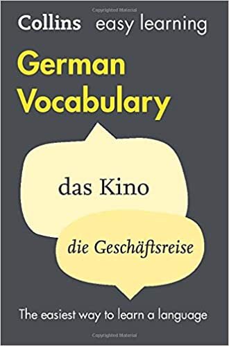 Collins Easy Learning: German Vocabulary indir