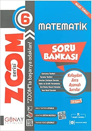 Günay Yayınları 6. Sınıf Matematik Zoom Soru Bankası -