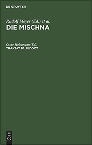 Die Mischna. Kodaschim: Middot: Text, Übersetzung und Erklärung nebst einem textkritischen Anhang, aus: Die Mischna : Text, Übersetzung und ... textkritischen Anhängen, Seder 5, Traktat 10 indir