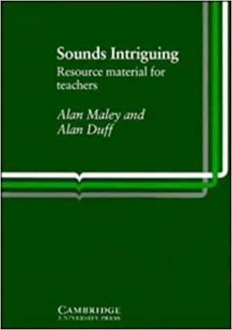 Sounds Intriguing: Resource Material for Teachers indir