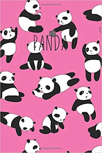 Panda: Cool Notebook, Journal, Diary (110 Pages, Blank, 6 x 9) funny Notebook sarcastic Humor Journal, gift for graduation, for adults, for entrepeneur, for women, for men