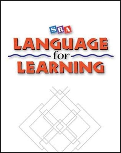 LANGUAGE FOR LEARNING LANGUAGE (Distar Language): 1