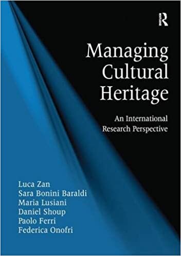 Managing Cultural Heritage: An International Research Perspective