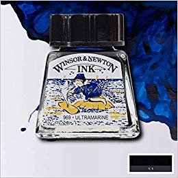 Winsor&Newton Ink Çizim Mürekkebi 14 ml 660 Ultramarine indir