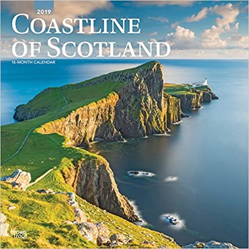 Coastline of Scotland 2019 Square Wall Calendar indir
