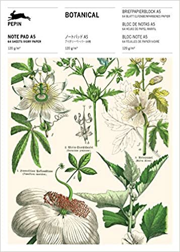 Botanical: A5 Note Pad (Multilingual Edition): Note Pad A5
