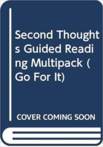 Second Thoughts Guided Reading Multipack (Go For It)