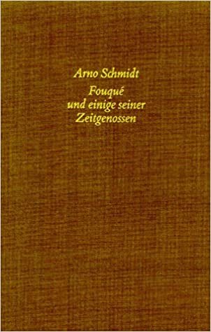 Werke, Bargfelder Ausgabe, Werkgr.3, 4 Bde. Ln, Bd.1, Fouque und einige seiner Zeitgenossen indir