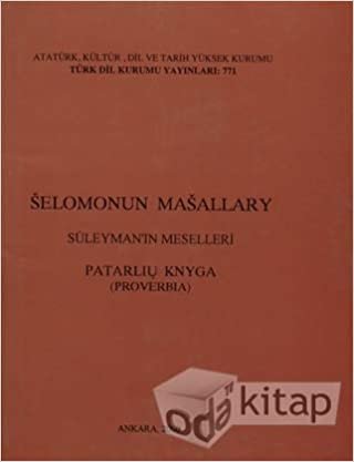 Selomonun Masallary / Süleyman’ın Meselleri
