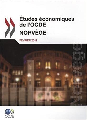 Etudes Economiques de L'Ocde: Norvege 2012 (ECONOMIE) indir