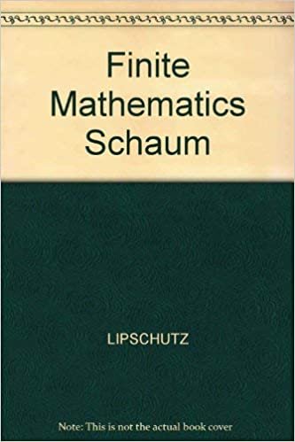 Finite Mathematics Schaum