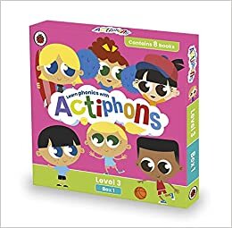 Actiphons Level 3 Box 1: Books 1-8: Learn phonics and get active with Actiphons! indir