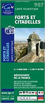 Carte touristique : Forts et citadelles (Thématiques)