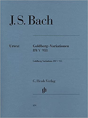 Goldberg Variations BWV 988 - piano - (HN 159)