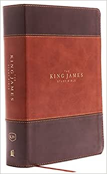 KJV, The King James Study Bible, Leathersoft, Brown, Red Letter, Full-Color Edition: Holy Bible, King James Version indir